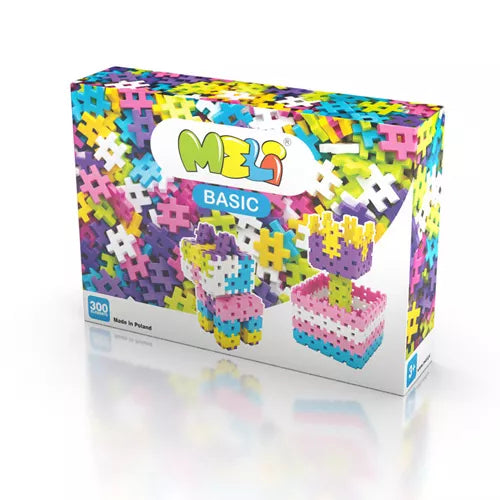 Bloques Meli Basic Pastel 300 piezas