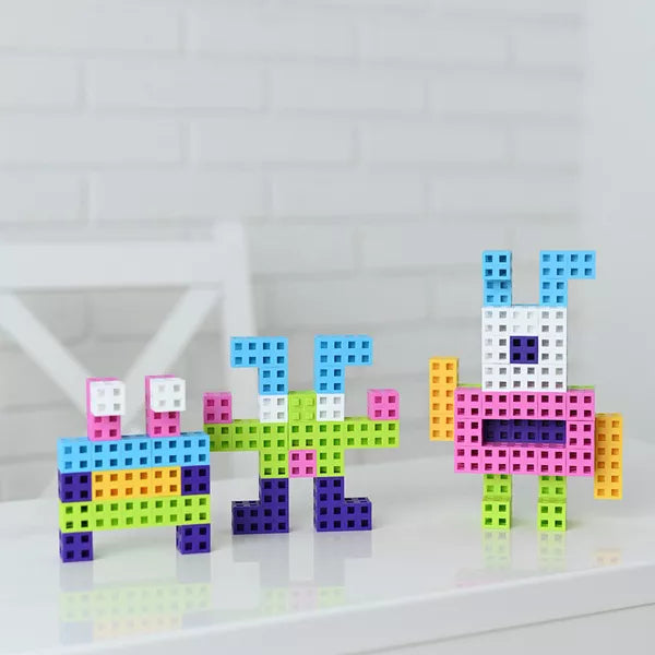 Bloques Meli Cube Pastel 50 piezas