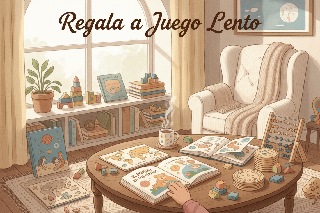 Regala a Juego Lento: Guía de Educania para elegir los  Libros y Juegos Educativos con sentido