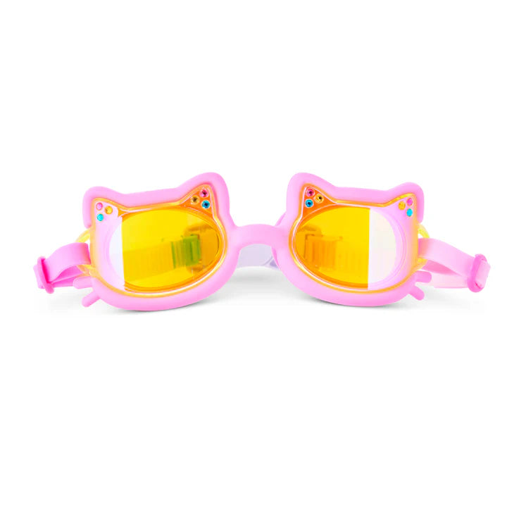 Gafas de natación Plush Paw Pink – Gafas infantiles para el agua - Librería Educania