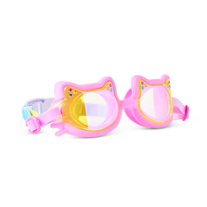 Gafas de natación Plush Paw Pink – Gafas infantiles para el agua - Librería Educania