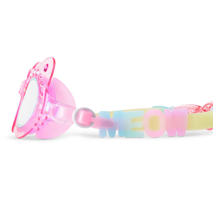 Gafas de natación Jelly Pink Purr – Gafas infantiles para el agua - Librería Educania