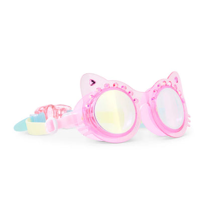 Gafas de natación Jelly Pink Purr – Gafas infantiles para el agua - Librería Educania