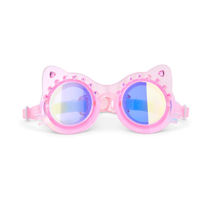 Gafas de natación Jelly Pink Purr – Gafas infantiles para el agua - Librería Educania