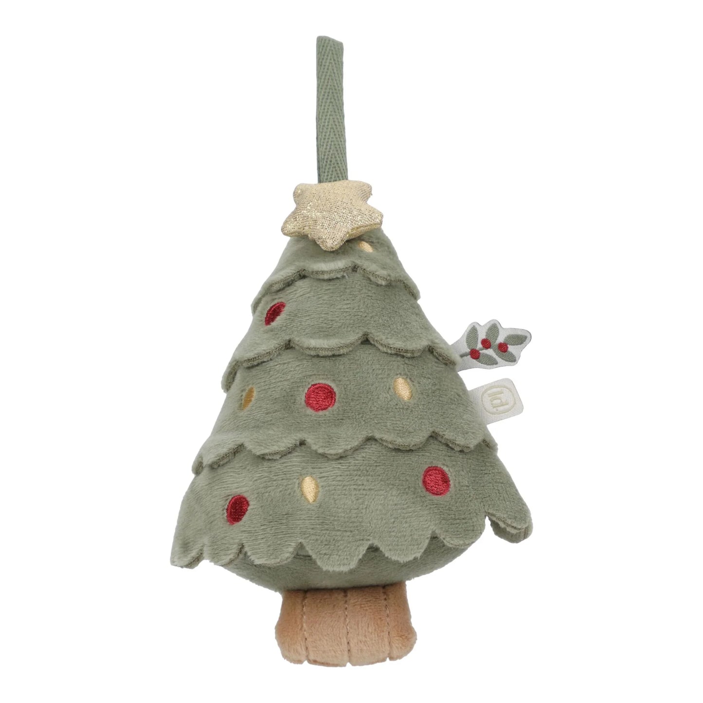 Rosa adornos árbol de Navidad