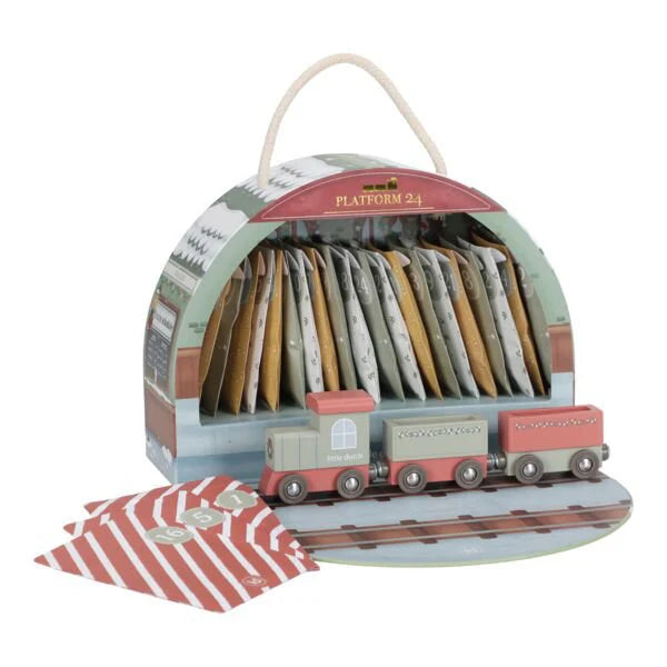 Calendario de Adviento tren de Navidad