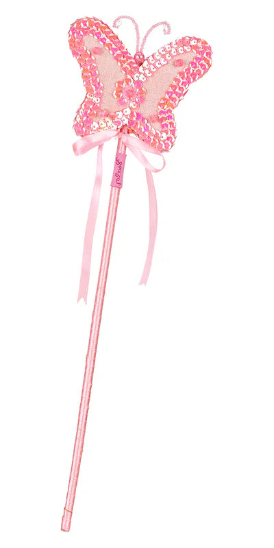 Varita Lucine rosa claro – Varita infantil de fantasía
