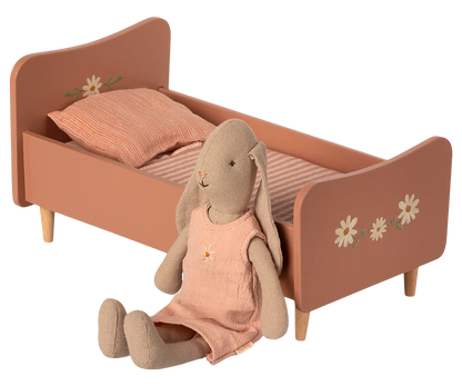 Cama de madera mini - Rosa