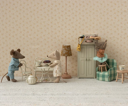 Set mobiliario de café Blanco hueso