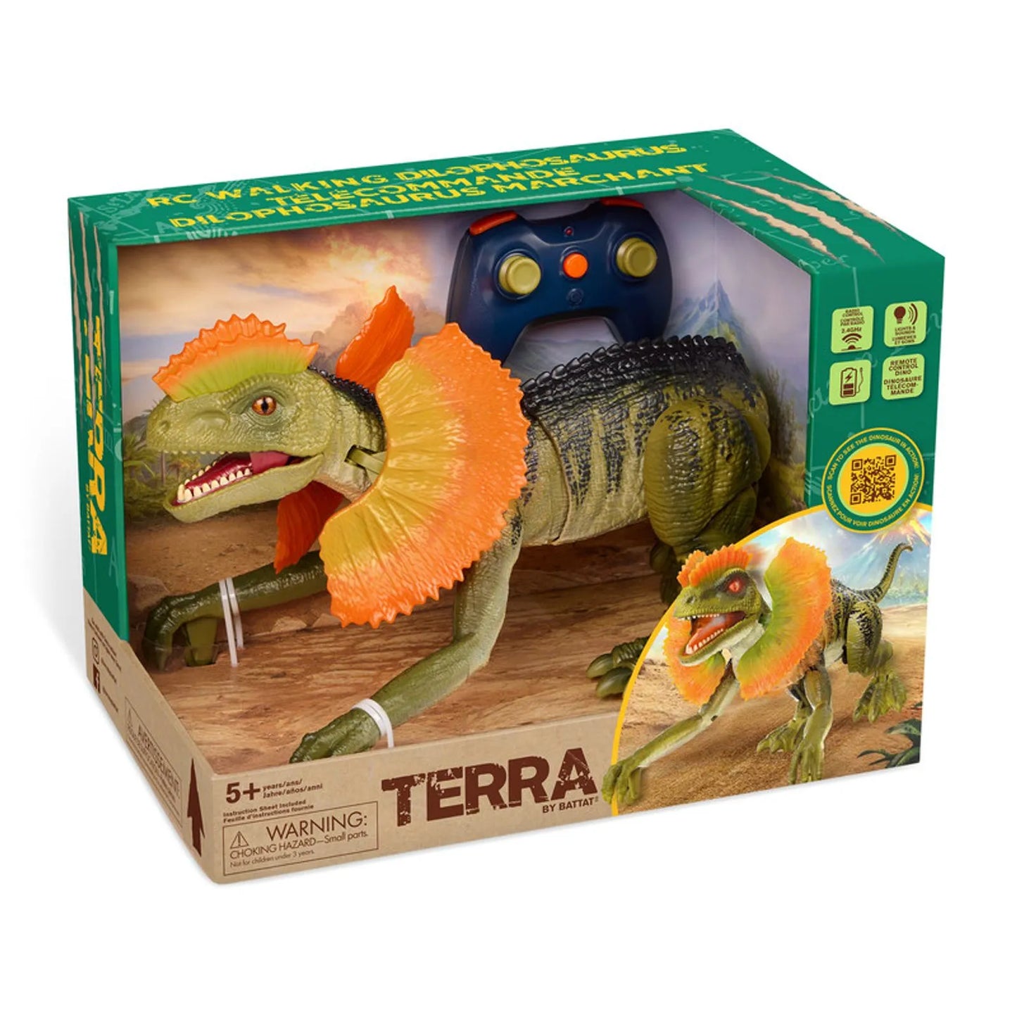 Dinosaurio – Juguete interactivo con control remoto - Librería Educania