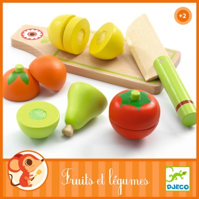 Frutas y vegetales para cortar