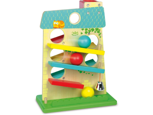 Casa de Bolas de Madera Vilac | Juguete de Primera Infancia