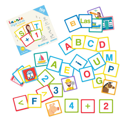 150 Tarjetas Educativas Imanix - Librería Educania