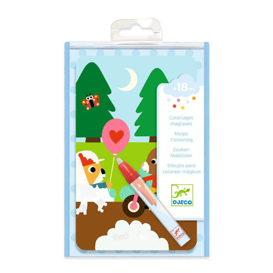 Dibujos para colorear mágicos . En el parque – Pinta con agua - Librería Educania