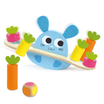 Bunny's garden – Juego de equilibrio infantil - Librería Educania