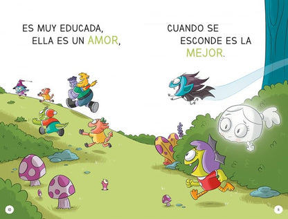 Aprende a leer en la Escuela de monstruos 8 - Emociones de colores