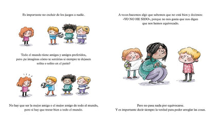 Nos tratamos bien . Libro de cartón – Educación en valores - Librería Educania