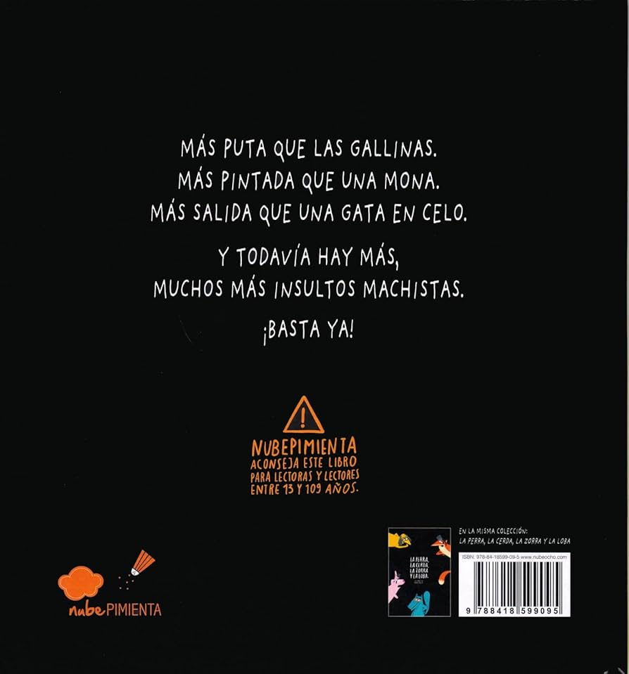 Más puta que las gallinas ( y otras animaladas machistas)– Álbum sobre autoestima - Librería Educania