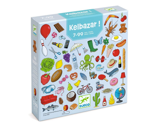 Kelbazar! – Juego creativo de mesa para adivinar y formar figuras