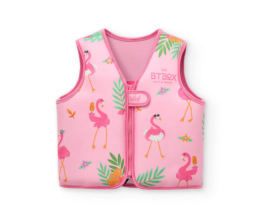 Chaleco flotador Flamingos – Chaleco infantil para el agua - Librería Educania