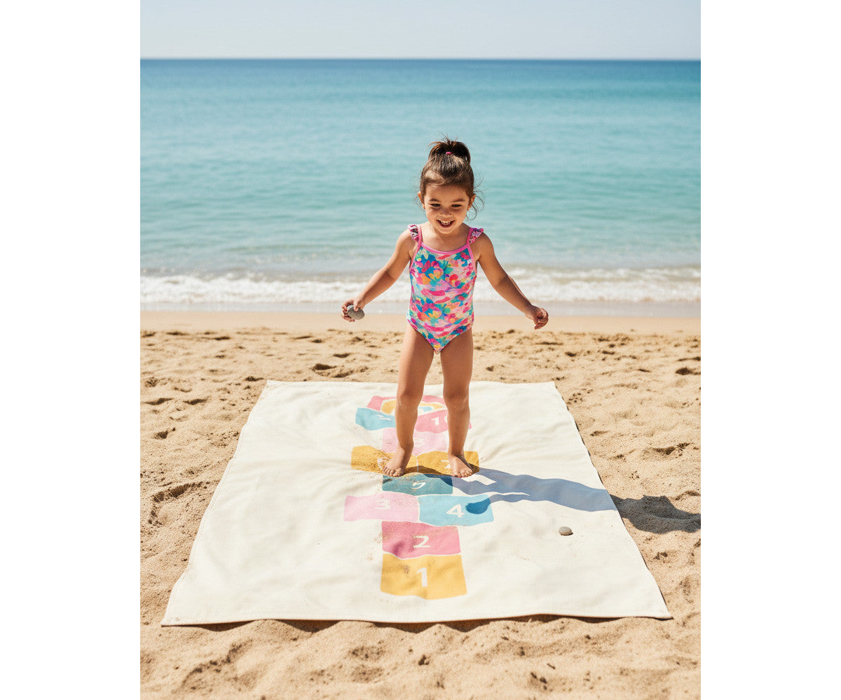 Toalla Zoo L – Toalla infantil de playa y piscina