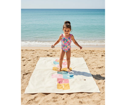 Toalla Zoo L – Toalla infantil de playa y piscina