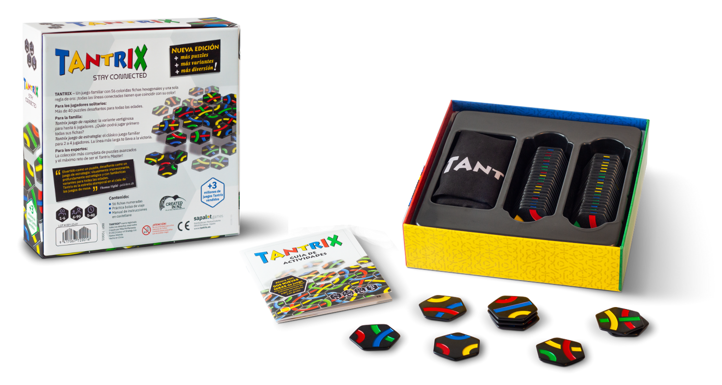 Tantrix Stay Connected – Juego de lógica y conexión visual