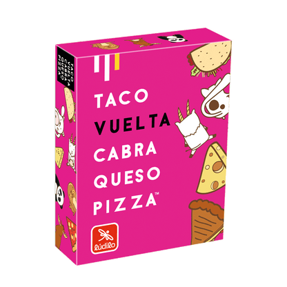 Taco vuelta cabra queso pizza