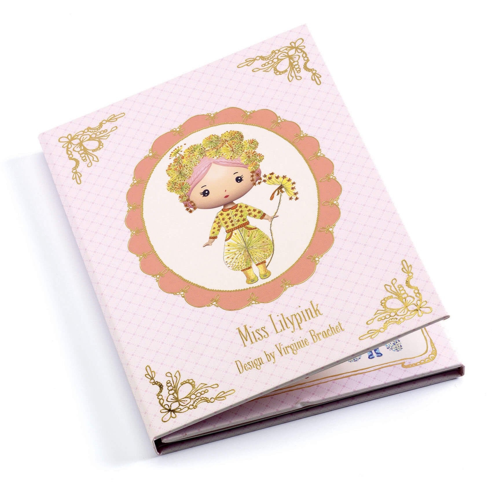 Tinyly Miss Lilipink – Pegatinas reutilizables - Librería Educania