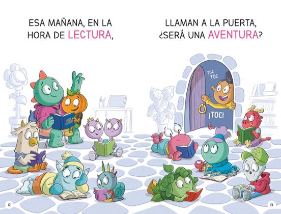 Aprende a leer en la Escuela de monstruos 22 - Al rescate, ¡con coraje!