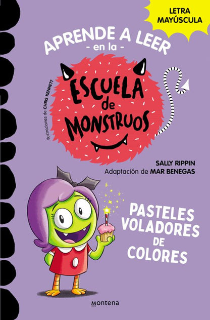 Aprende a leer en la Escuela de de monstruos 5 - Pasteles voladores de colores