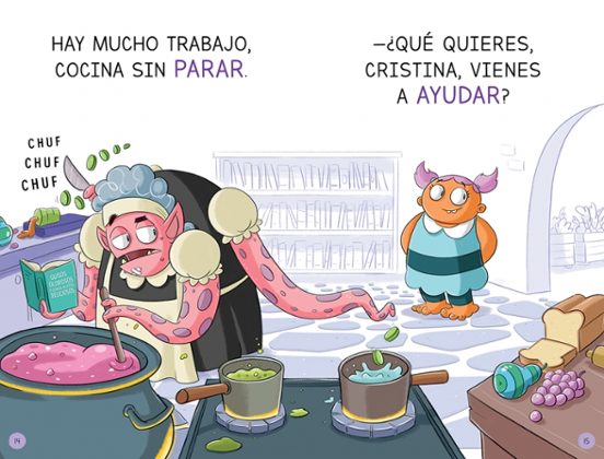 Aprende a leer en la Escuela de monstruos 14 - Apestoso pero delicioso