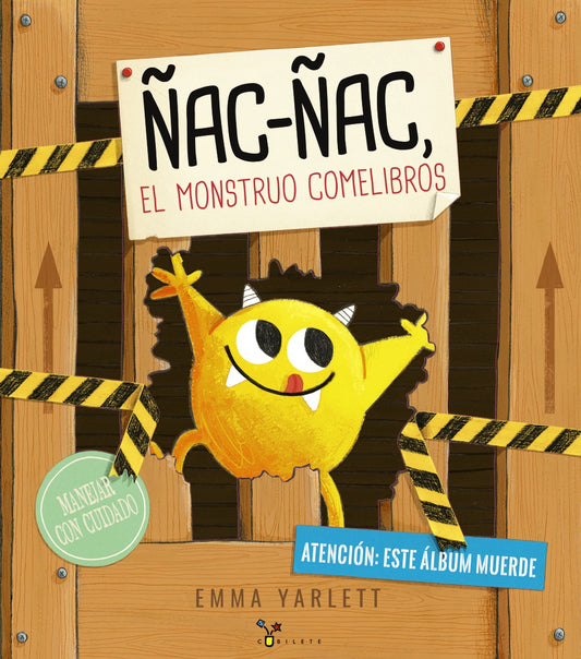 Ñac-ñac, el monstruo comelibros – Libro infantil divertido - Librería Educania