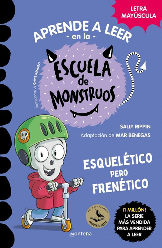Aprende a leer en la Escuela de monstruos 21 - Esquelético pero frenético