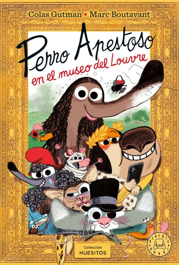 Perro apestoso en el museo de Louvre – Libro infantil - Librería Educania