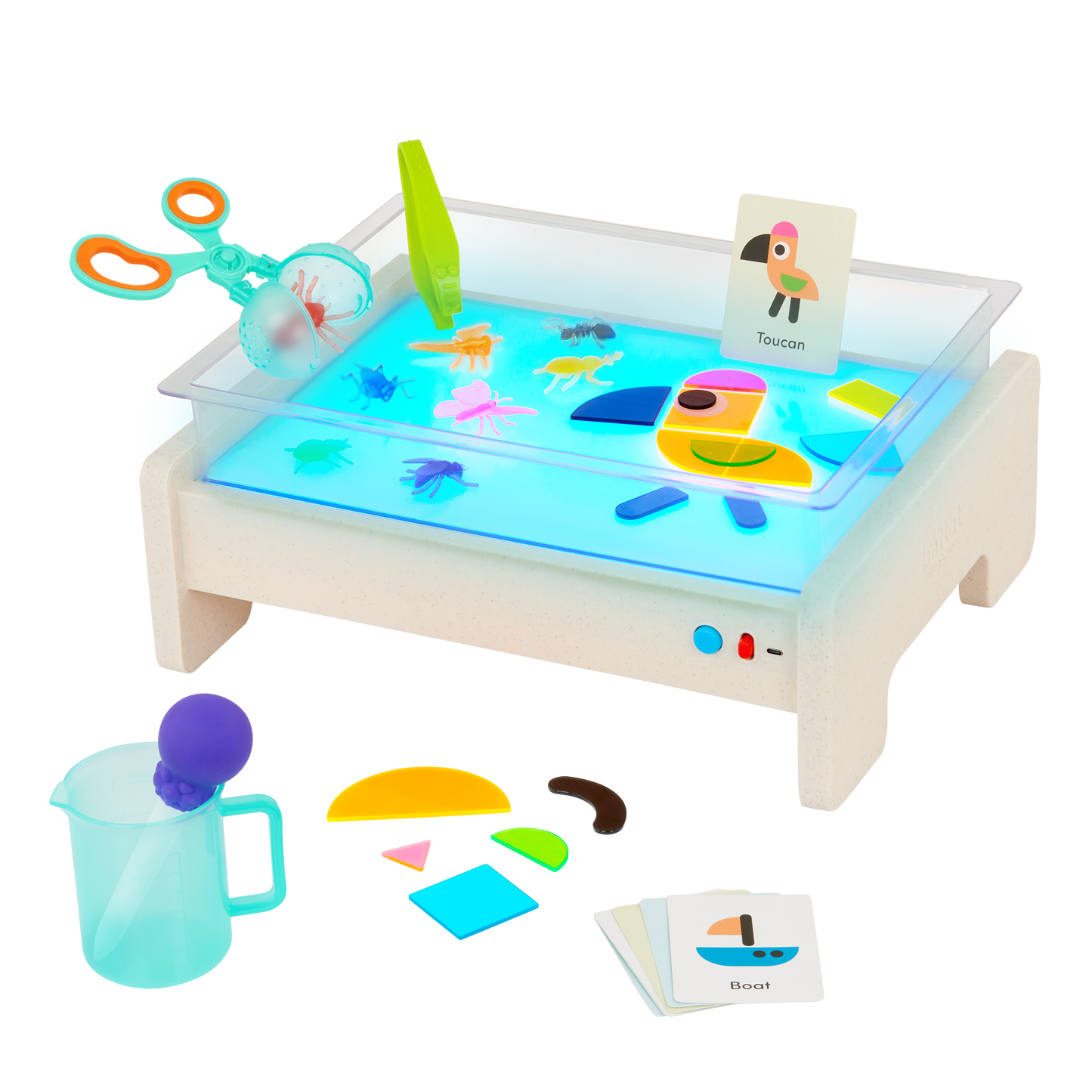 Mesa de luz Kit educativo Bright Explorer