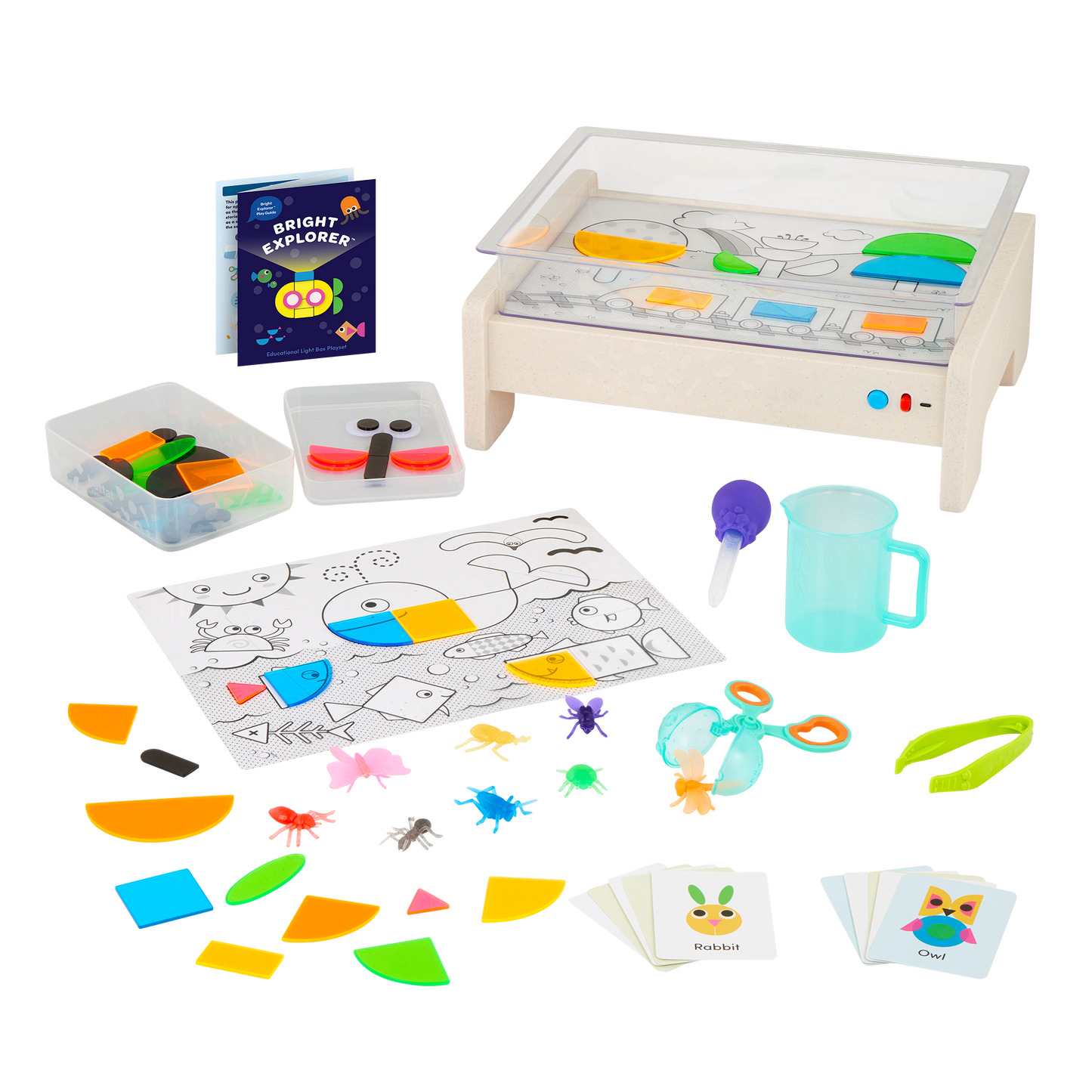 Mesa de luz Kit educativo Bright Explorer