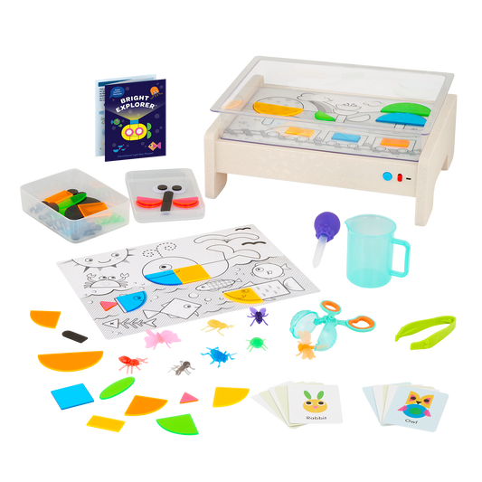 Mesa de luz Kit educativo Bright Explorer