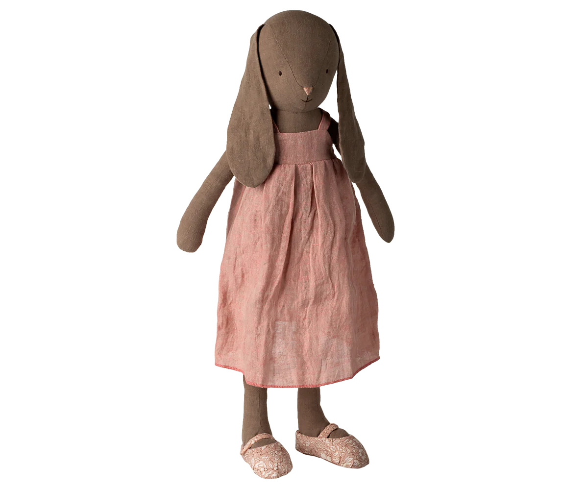 Conejito marrón Talla 4. Vestido y zapatos – Conejo Maileg - Librería Educania