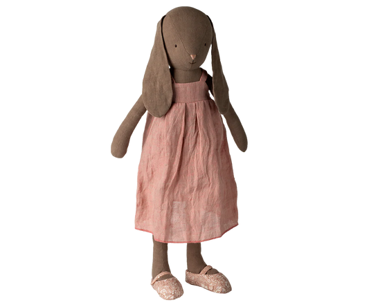 Conejito marrón Talla 4. Vestido y zapatos – Conejo Maileg - Librería Educania