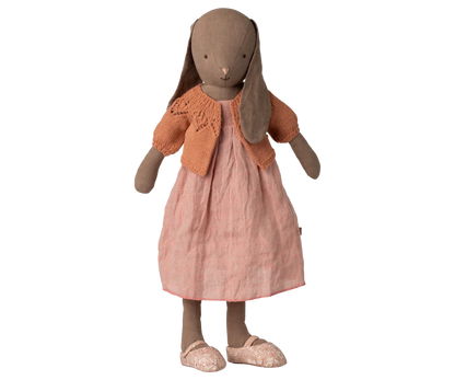 Cárdigan de punto Talla 4 . Rosa vintage – Ropa conejo Maileg - Librería Educania