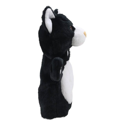 Marioneta gato Blanco y negro