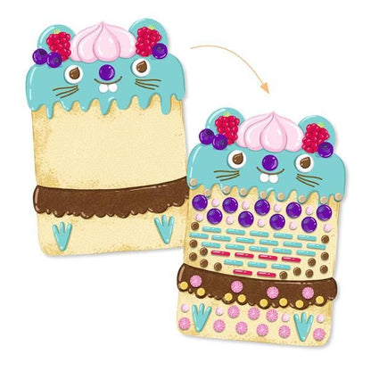 Mosaicos . Tartas y golosinas – Kit creativo de mosaicos - Librería Educania