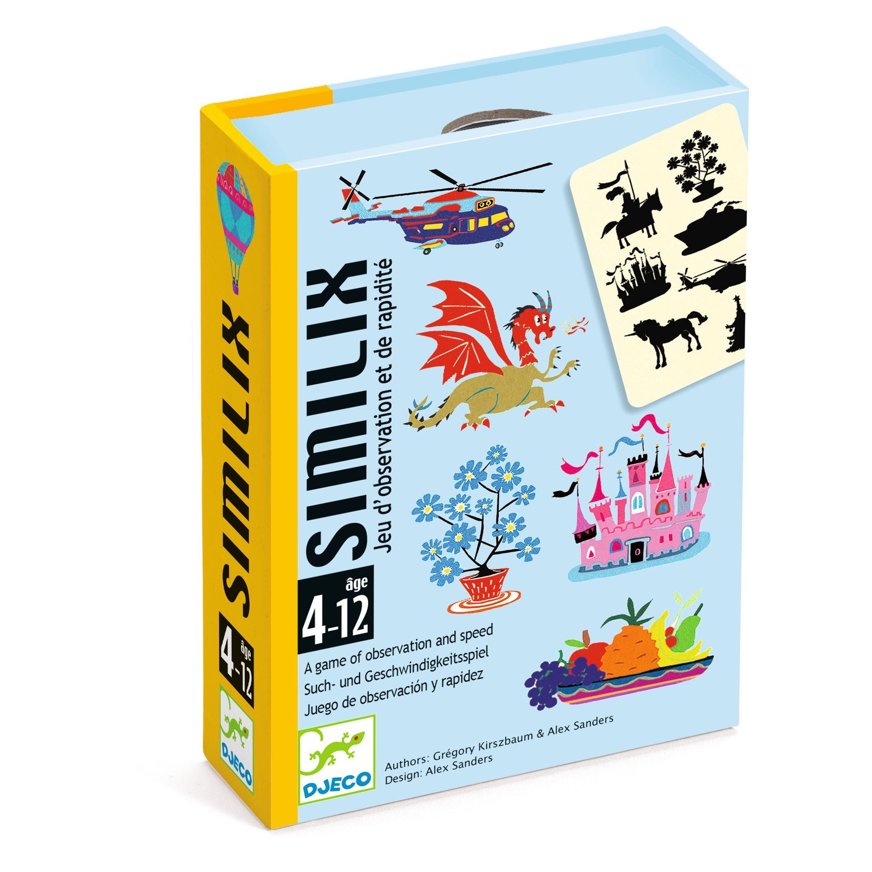 Similix – Juego de observación y rapidez con siluetas - Librería Educania