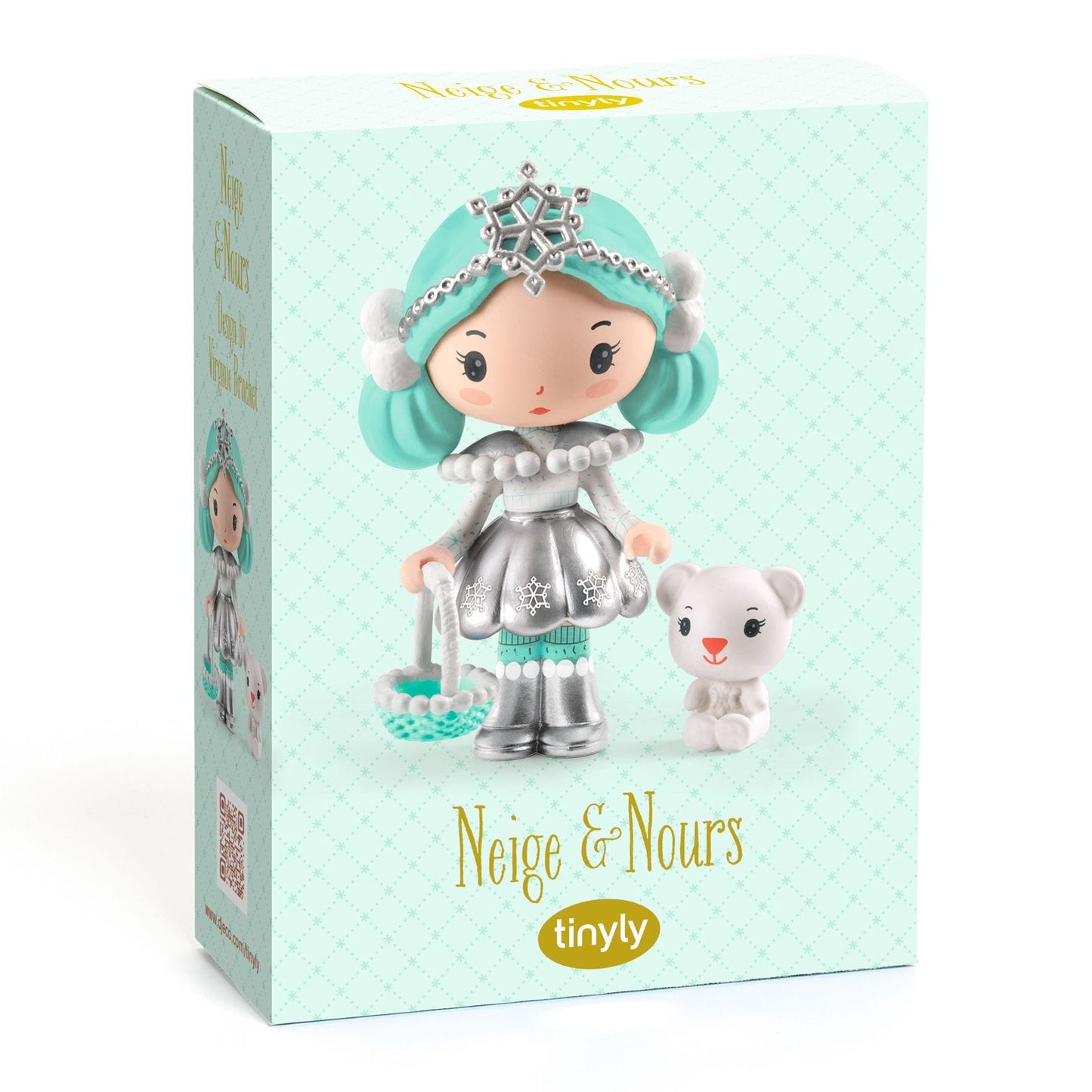 Tinyly Neige & Nours – Figuritas articuladas de colección infantil - Librería Educania