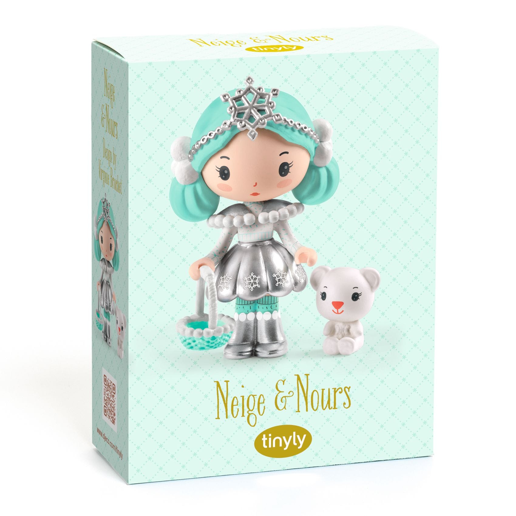 Tinyly Neige & Nours – Figuritas articuladas de colección infantil - Librería Educania