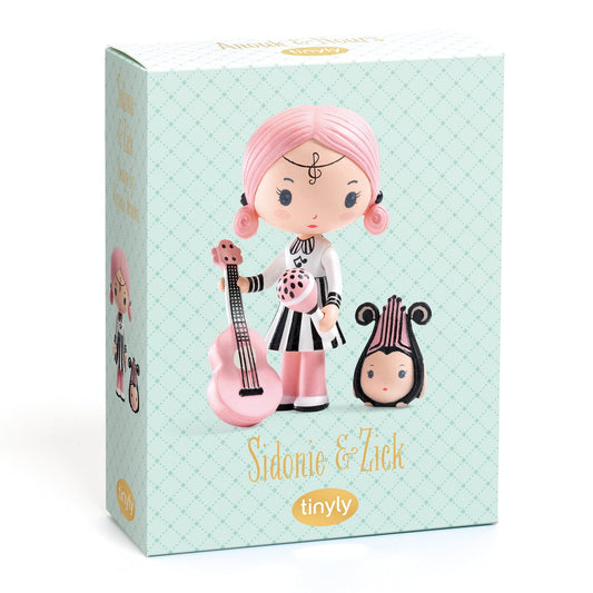 Tinyly Sidonie & Zick – Figuritas articuladas de colección infantil