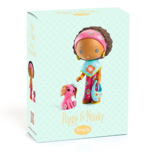 Tinyly Poppy & Nouky – Figuritas articuladas de colección infantil - Librería Educania
