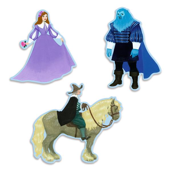 Puzzle cuento La bella y la bestia