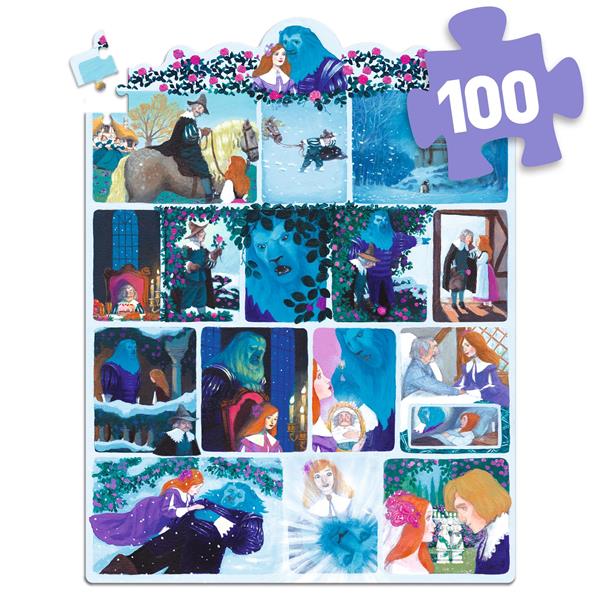 Puzzle cuento La bella y la bestia